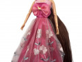 Кукла (шарнирная) в бальном платье с длинными волосами 30*10см / пакет 49274