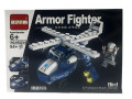 Конструктор ARMOR FIGHTER 8в1 Военная техника Вертолет 94+дет. 19*13см / HR203-8