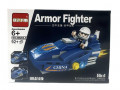 Конструктор ARMOR FIGHTER 8в1 Военная техника Катер 92+дет. 19*13см / HR203-5