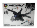 Конструктор COMBAT PHOENIX 8в2 Военная техника-трансформер Вертолет 97дет. 19*14см / 41022-7