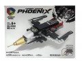 Конструктор COMBAT PHOENIX 8в2 Военная техника-трансформер Истребитель 89дет. 19*14см / 41022-3